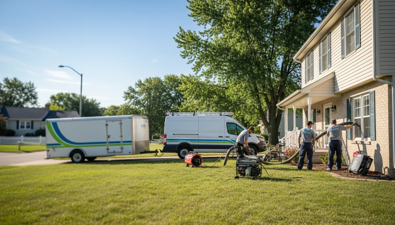 Flooded Basement Restoration And Cleanup With Repair in Dillonvale, OH near me